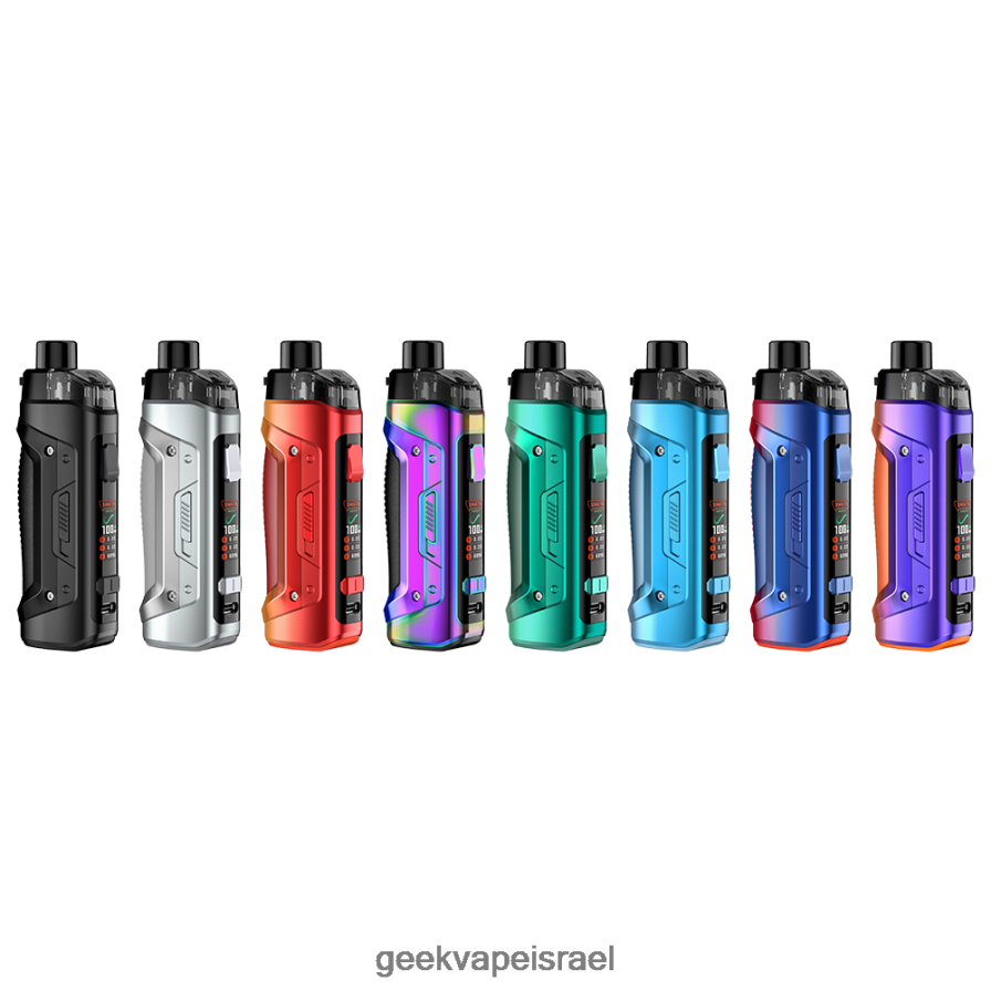 GEEKVAPE For Sale | ערכת b100 (aegis boost pro 2) 100w GeekVape כסף 04D40495