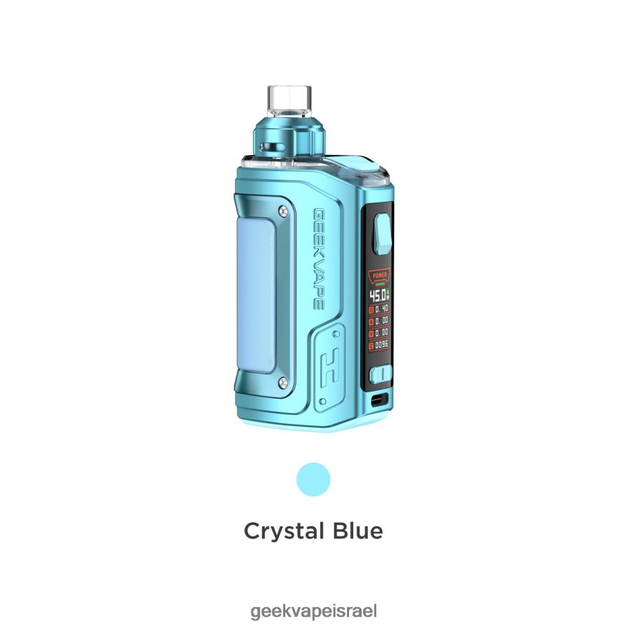 GEEKVAPE Israel | h45 (aegis hero 2) pod mod kit crystal edition GeekVape זהב קריסטל 04D404141