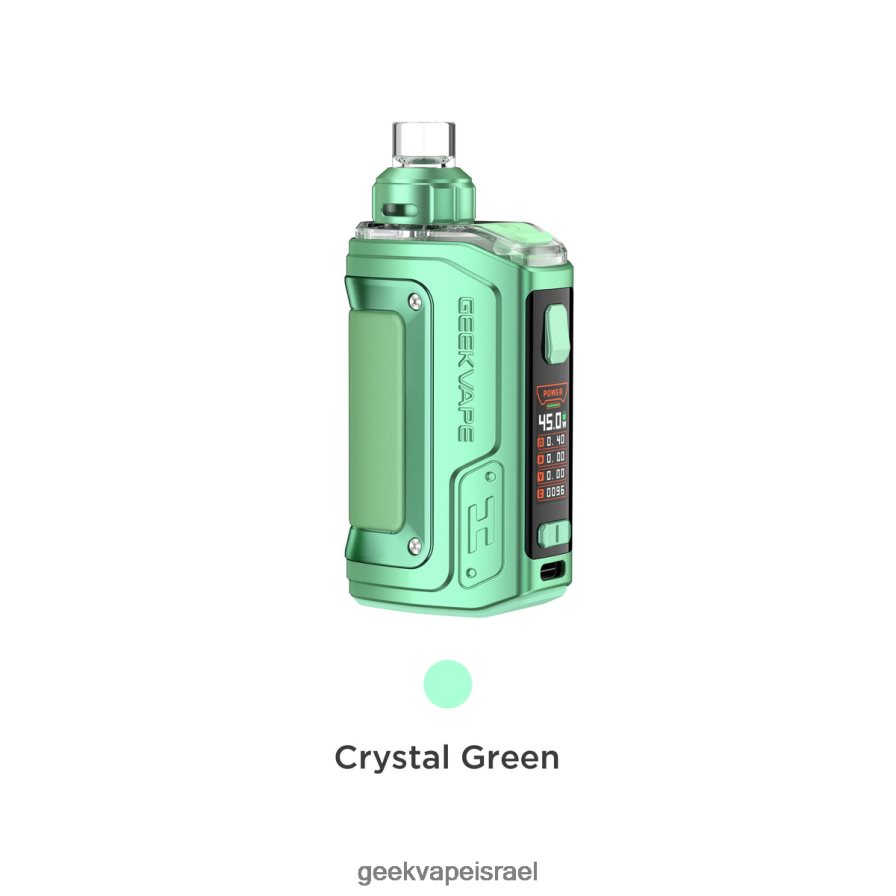 Geek Vape Coils | h45 (aegis hero 2) pod mod kit crystal edition GeekVape קריסטל כחול 04D404142