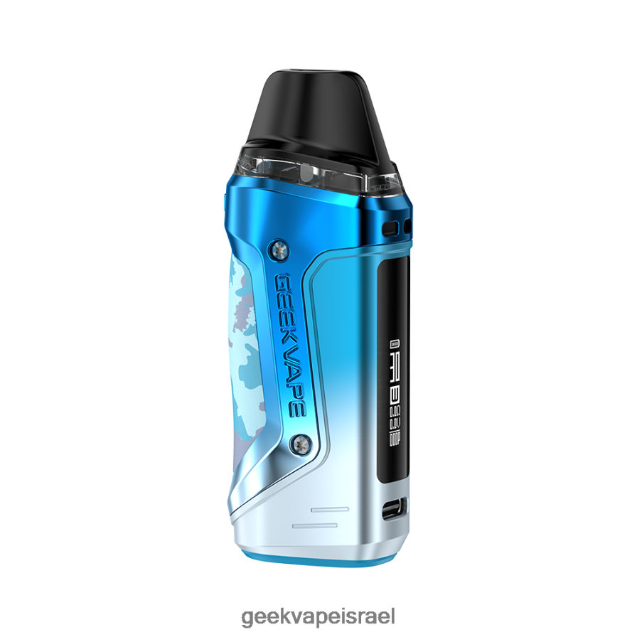Geek Vape E Cigarette | ערכת 2 (aegis nano 2) 1100 mah GeekVape אפור ירח 04D40458