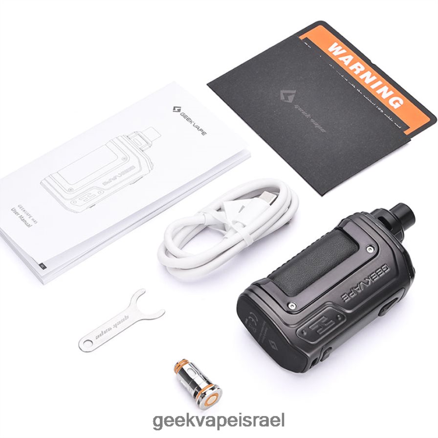 Geek Vape Kits | h45 (aegis hero 2) ערכת פוד מוד 1400 mah 4 מ\"ל GeekVape שָׁחוֹר 04D40496