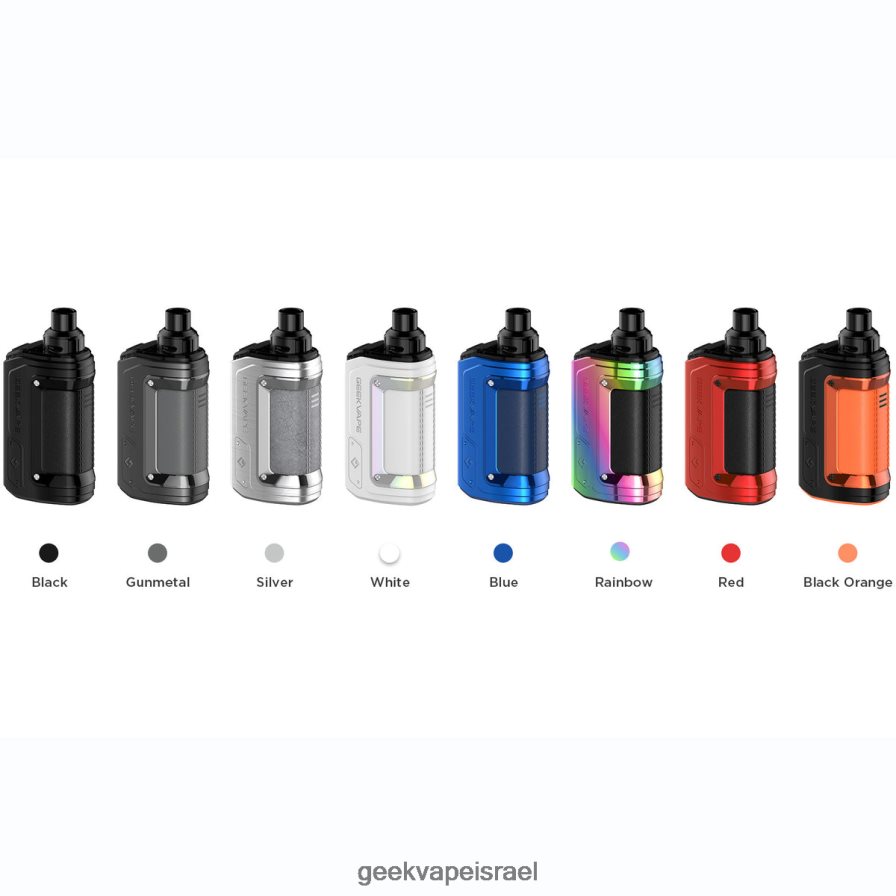 Geek Vape Kits | h45 (aegis hero 2) ערכת פוד מוד 1400 mah 4 מ\"ל GeekVape שָׁחוֹר 04D40496