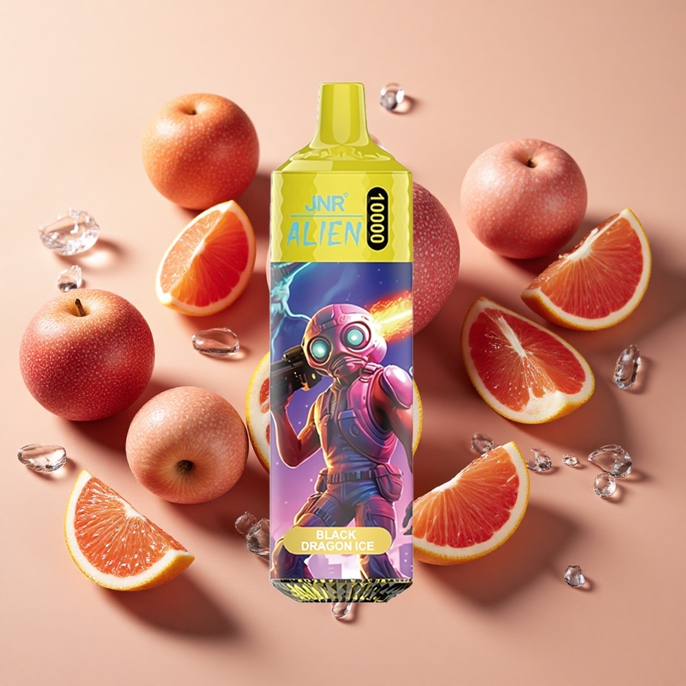 JNR Alien 10000 Puffs דרקון שחור קרח wholesale Israel 850mAh סוללה