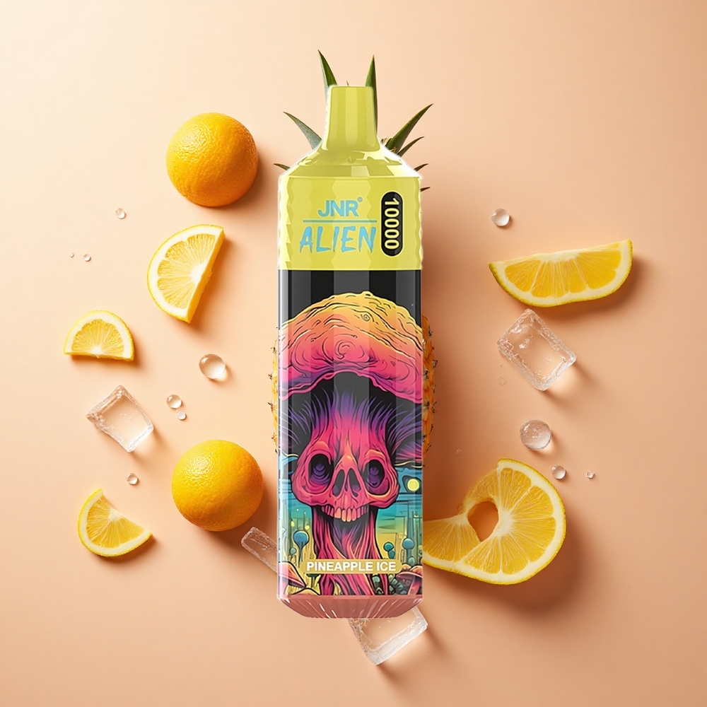 JNR Alien 10000 Puffs אננס קרח wholesale Israel סוללה 850mAh