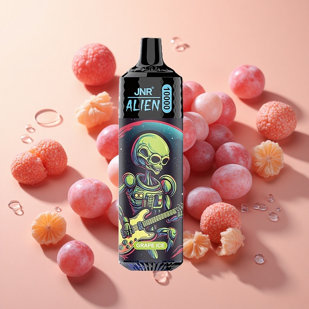 JNR Alien 10000 Puffs ענבים קרים wholesale Israel 850mAh RGB