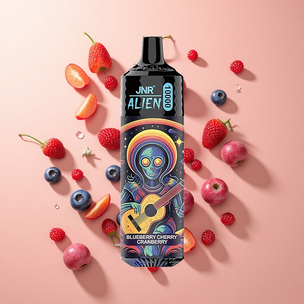 JNR Alien 10000 Puffs אוכמניות דובדבן חמוציות wholesale Israel 850mAh Type-C