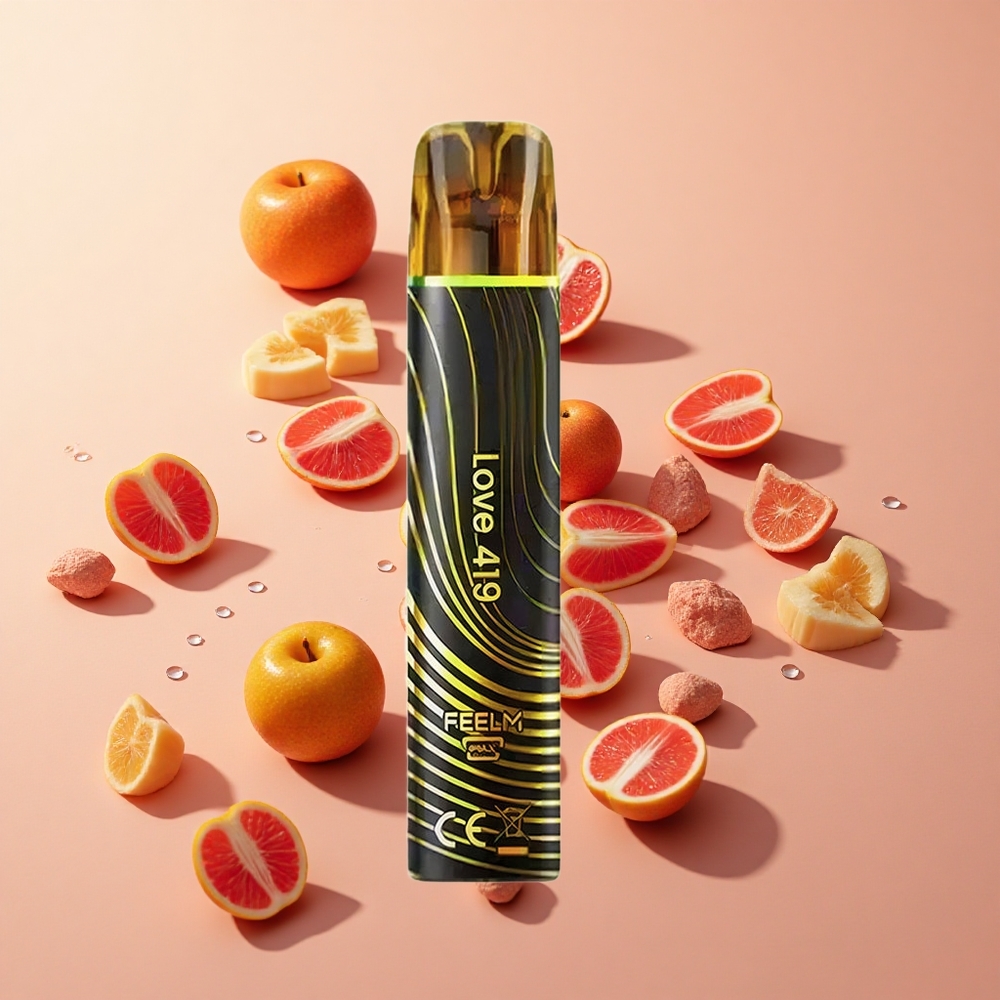 JNR Black&Golden 800 Puffs Love 419 סיטונאי ישראל 550mAh 2ml