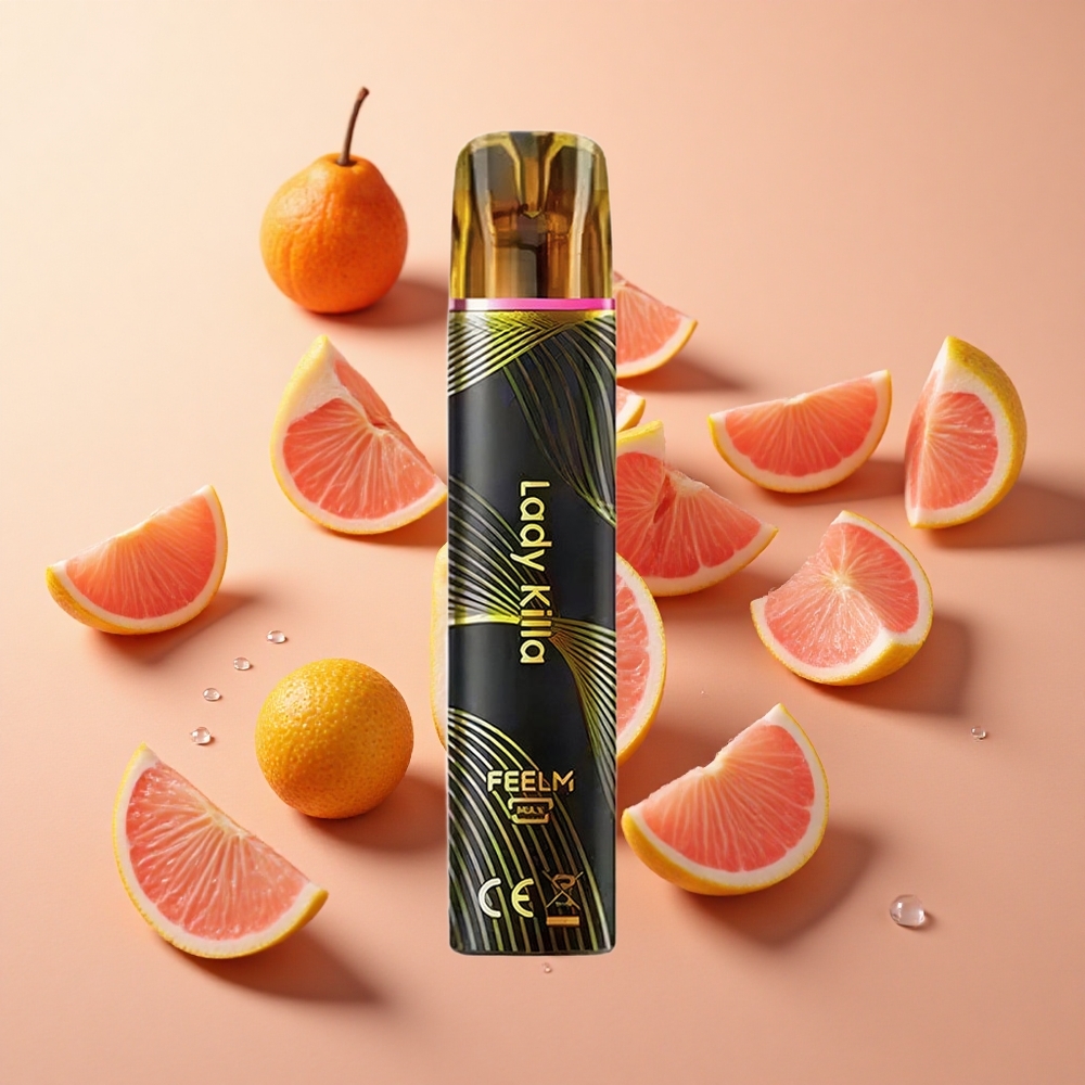 JNR Black&Golden 800 Puffs ליידי קילה Vape חד פעמי TPD 2ml wholesale Israel