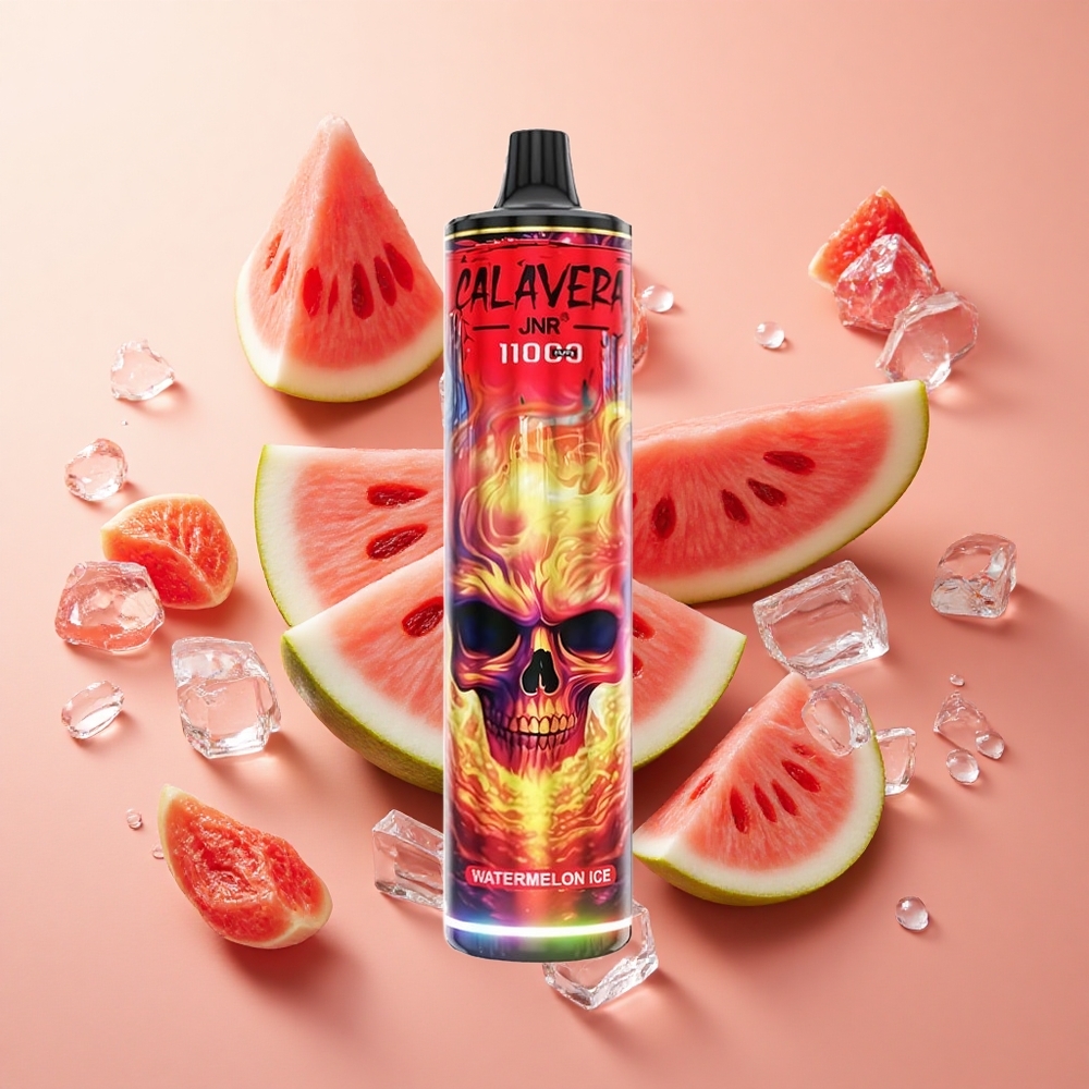 JNR Calavera 11000 Puffs אבטיח קר (Watermelon Ice) wholesale Israel Type-C 21ml