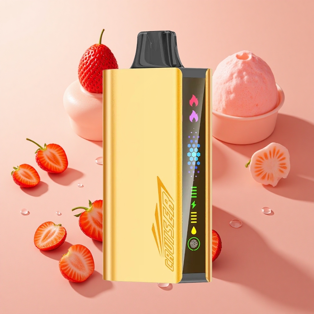 JNR Cruiser 12000 Puffs תות Chupa Chups wholesale Israel No-Charge Vape חד פעמי 3500 mAh