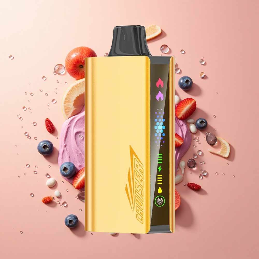 JNR Cruiser 12000 Puffs פיצוץ אוכמניות wholesale Israel ללא טעינה גוף אלומיניום