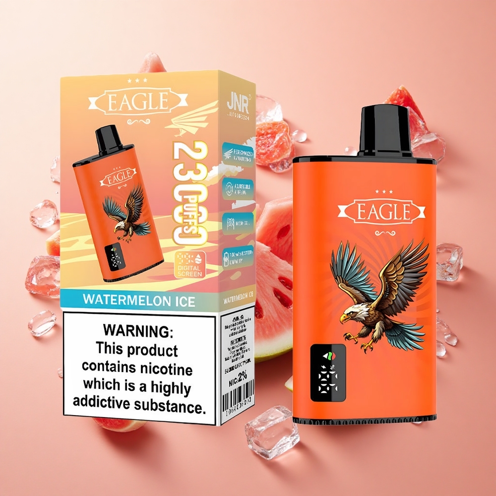 JNR EAGLE Smart 23000 Puffs אבטיח קר Digital Screen Type-C wholesale Israel