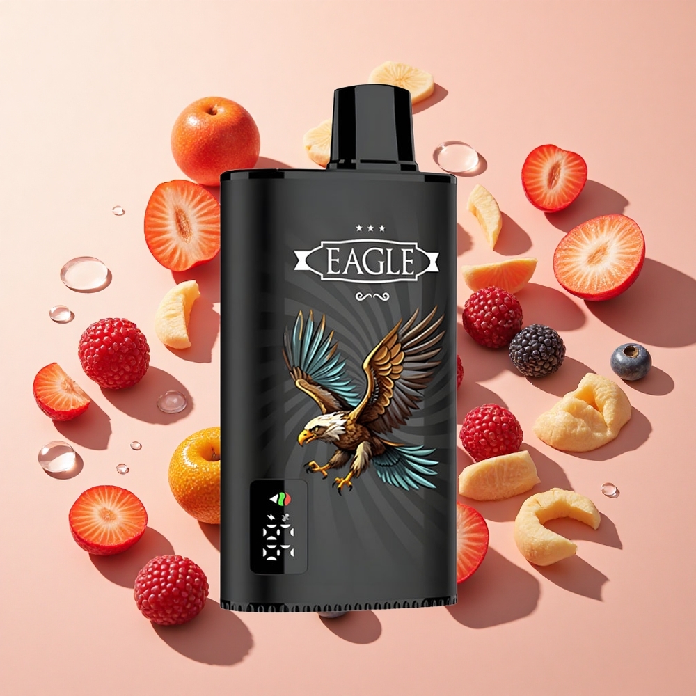 JNR EAGLE Smart 23000 Puffs פירות יער מעורבים wholesale Israel מסך דיגיטלי סוללה 750mAh