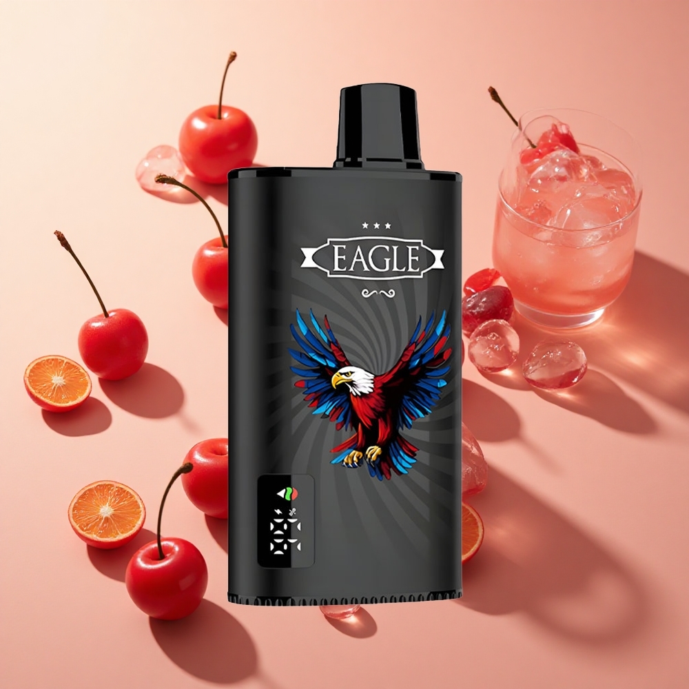 JNR EAGLE Smart 23000 Puffs דובדבן קולה wholesale Israel Digital Screen 1.0ohm Mesh Coil