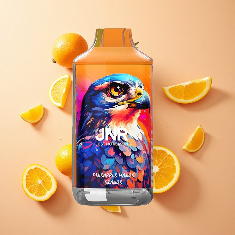 JNR Falcon 16000 Puffs אננס מנגו תפוז סוללה 850 mAh סוללה כפולה סריג wholesale Israel