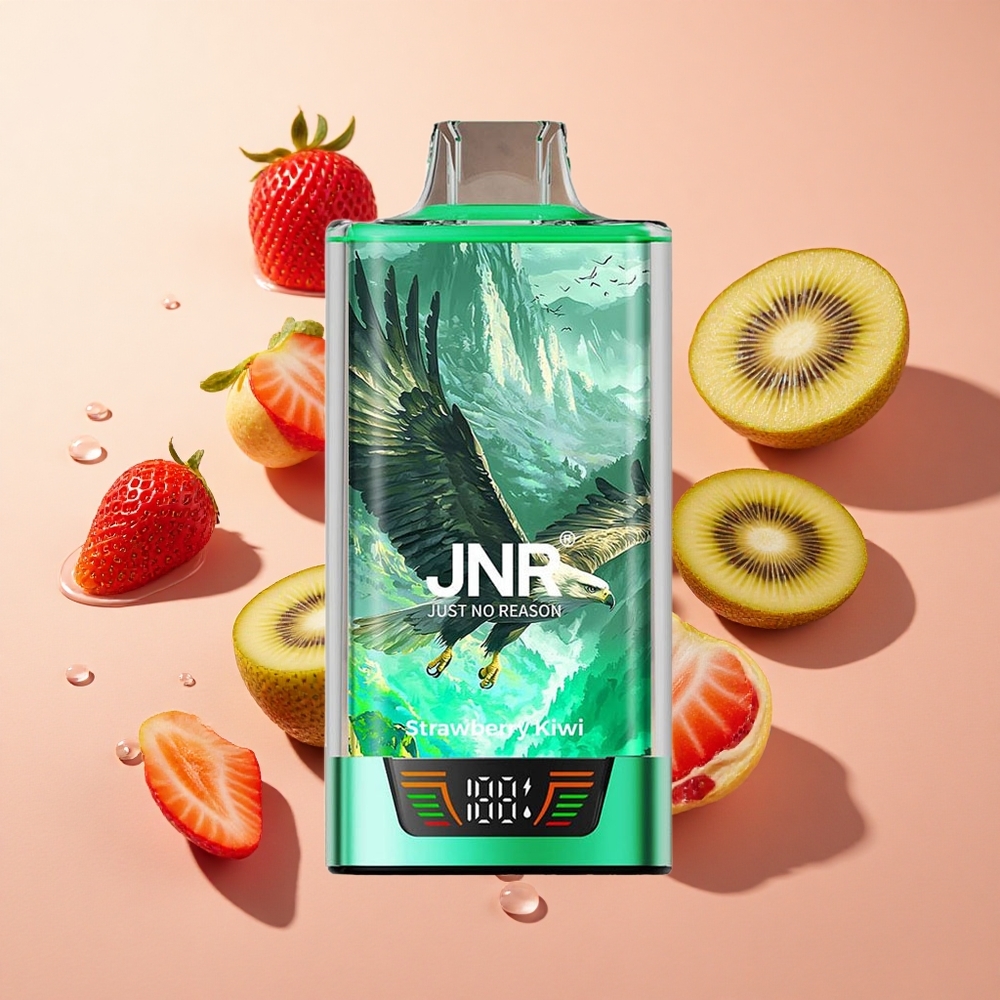 JNR Falcon Pro 28000 28000 Puffs תות קיווי wholesale Israelסליל רשת כפול