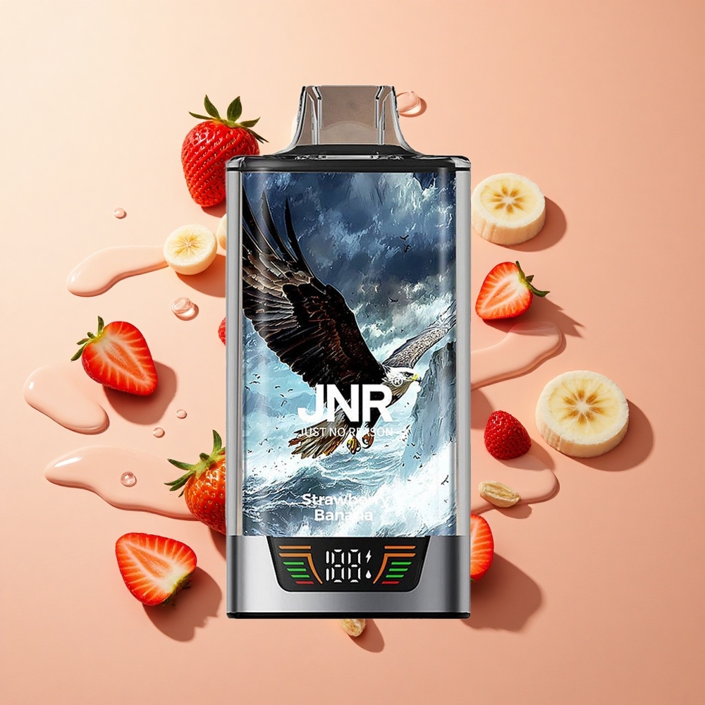 JNR Falcon Pro 28000 Puffs תות בננה wholesale Israel 30 מ"ל טעון מראש