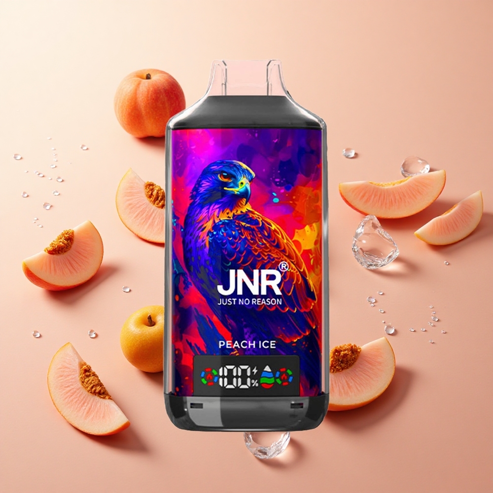 JNR Falcon X 18000 Puffs אפרסק קרח wholesale Israel סוללה 750mAh