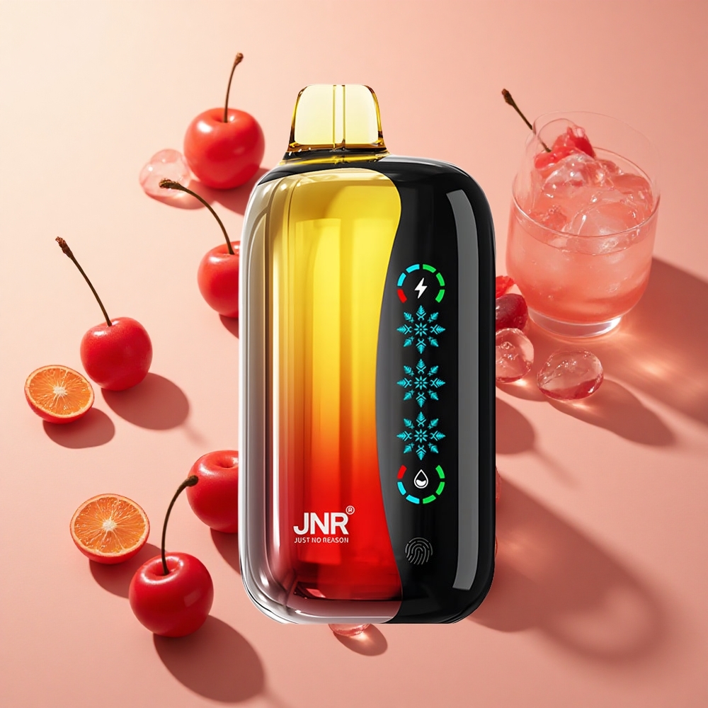 JNR Flex Ice 21000 Puffs wholesale Israel קולה דובדבן מסך מגע