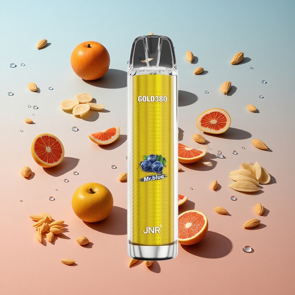 JNR Gold380 6000 Puffs Mr Blue תכלת wholesale Israel סוללה 1500mAh נוזל 13ml