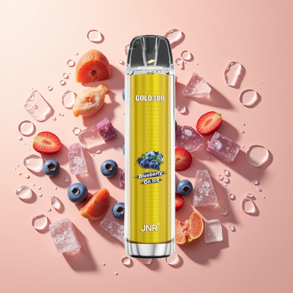 JNR Gold380 6000 Puffs אוכמניות בקרח wholesale Israel 13ml 1500mAh