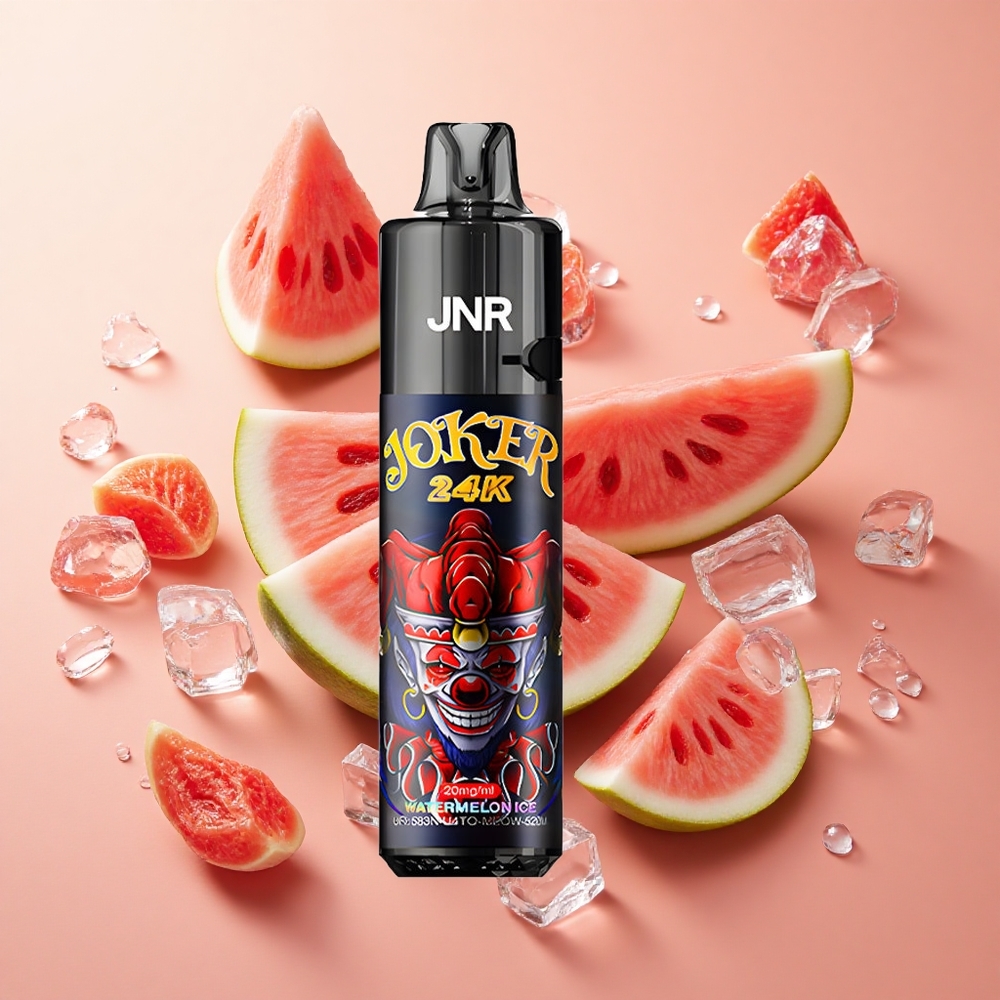 JNR Joker 24K Puffs אבטיח קרח wholesale Israel 2+10ml מילוי חוזר 24000 Puffs