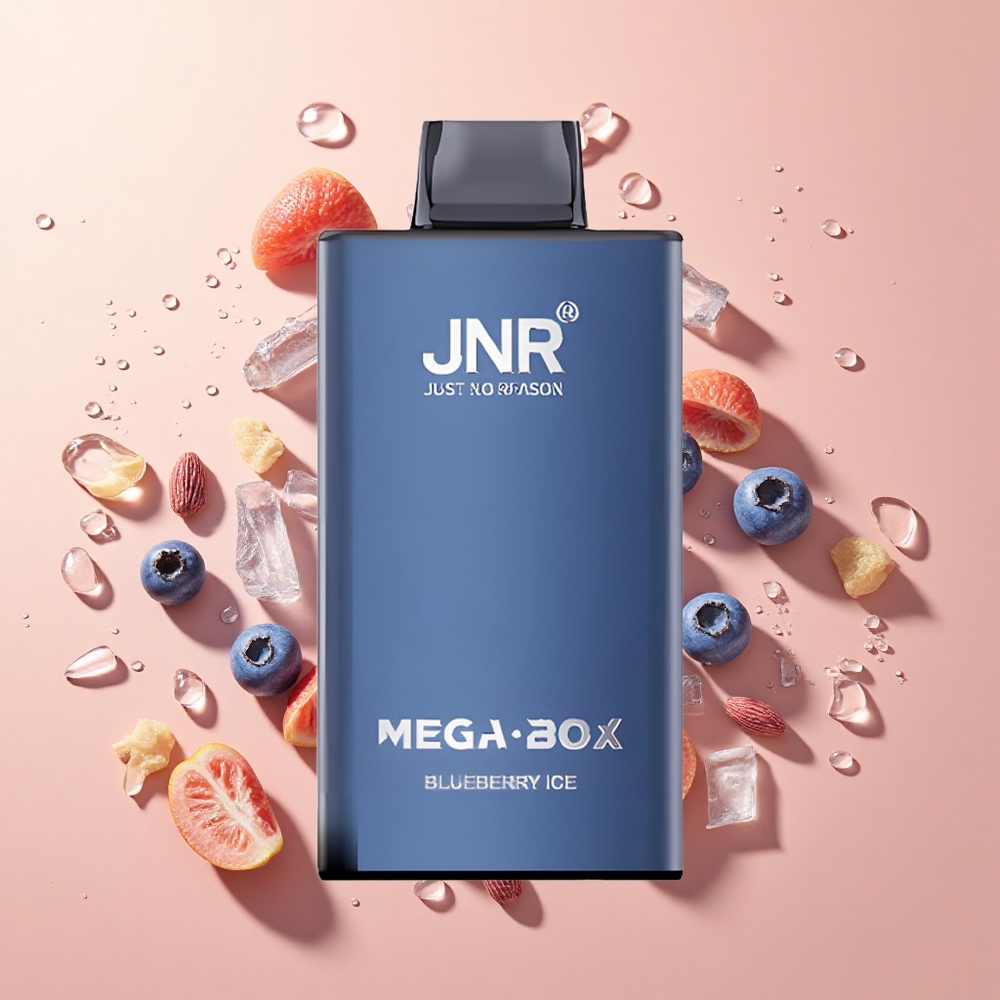 JNR Mega Box 25000 Puffs Vape חד פעמי אוכמנית קרח קיבולת נוזל אלקטרוני 30 מ"ל wholesale Israelסליל רשת כפול
