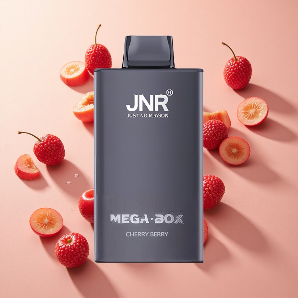 JNR Mega Box 25000 Puffs דובדבן פירות יער wholesale Israelסליל רשת כפול