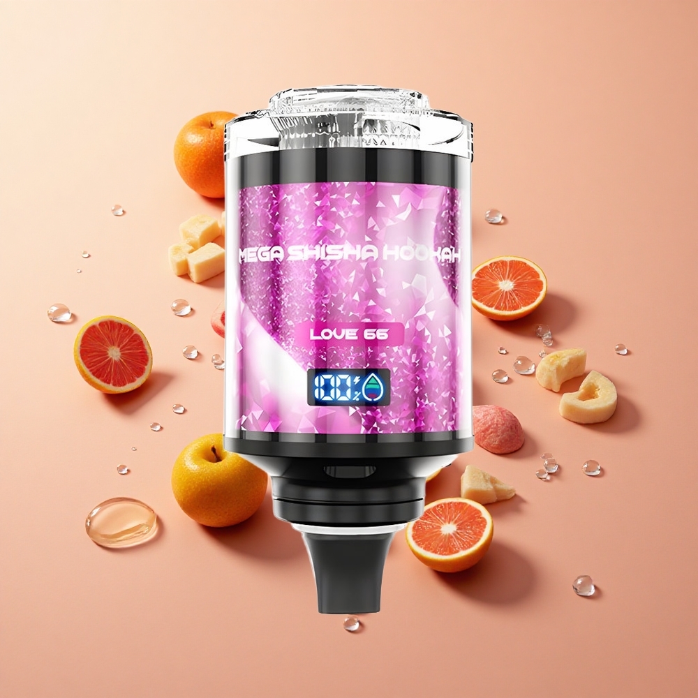 JNR Mega Shisha Hookah 100K 60ml נוזל מסך חכם סיגריה אלקטרונית wholesale Israel