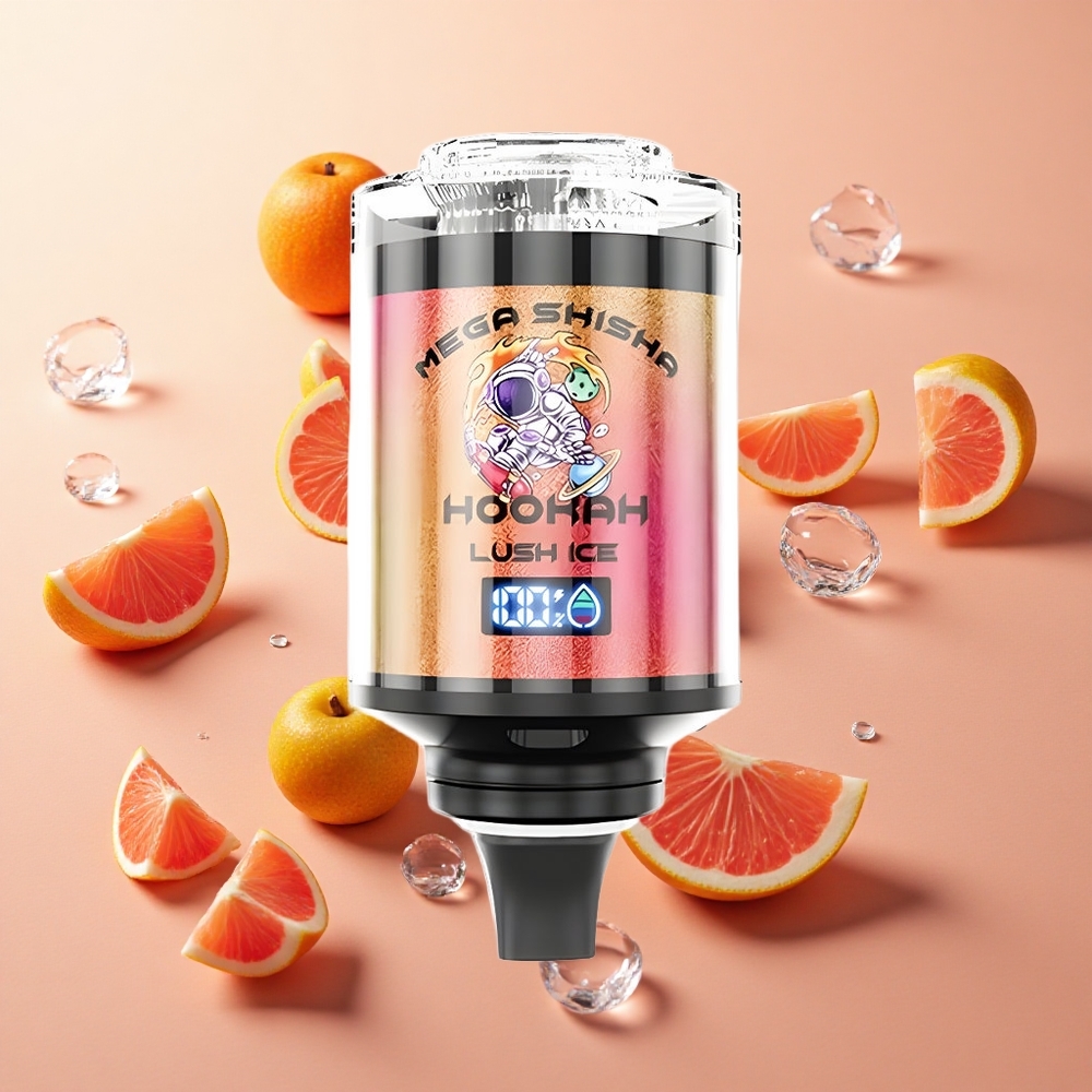 JNR Mega Shisha Hookah 100K קרח לוהט wholesale Israel 60ml סוללה נטענת