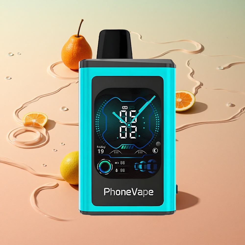 JNR PhoneVape 30000 Puffs ננה נטעמת מיאמי מנטה סוללה 850mAh Type-C הטענה wholesale Israel