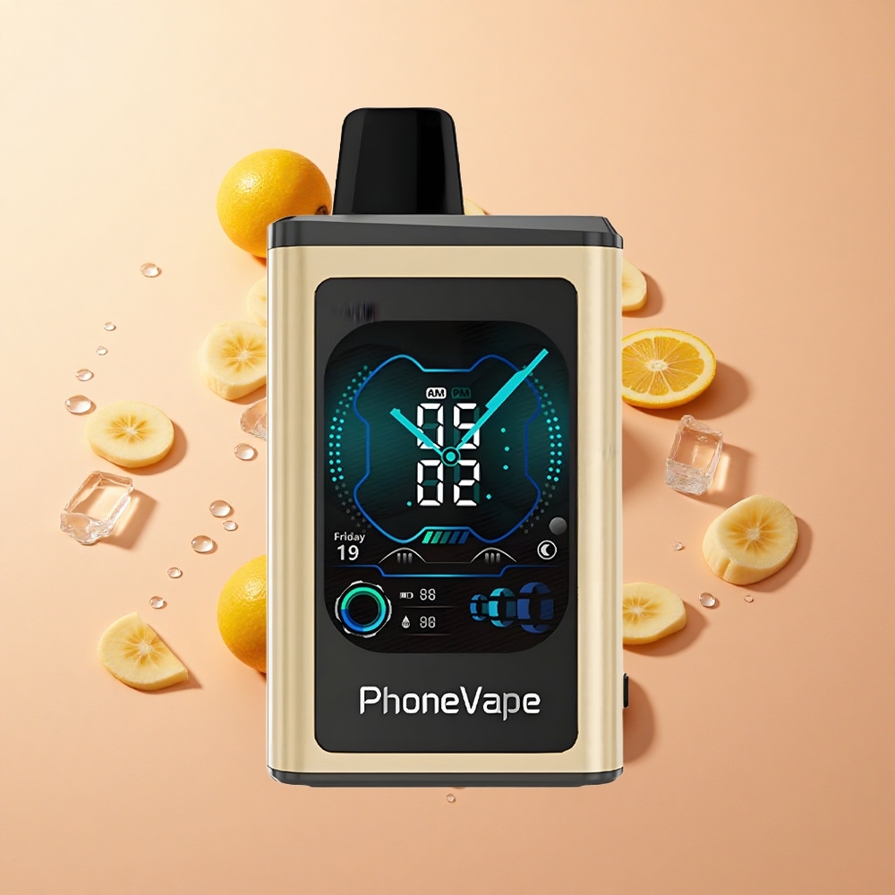 JNR PhoneVape 30000 Puffs בננה קרח wholesale Israel סוללה נטענת 850mAh Type-C