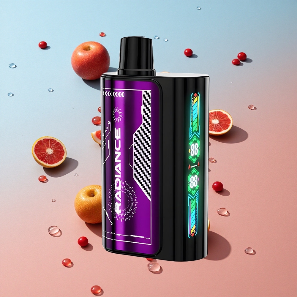 JNR Radiance 31000 Puffs Blue Razz Cherry (רז צ'רי) 28ml (מ"ל) wholesale Israelסליל רשת כפול