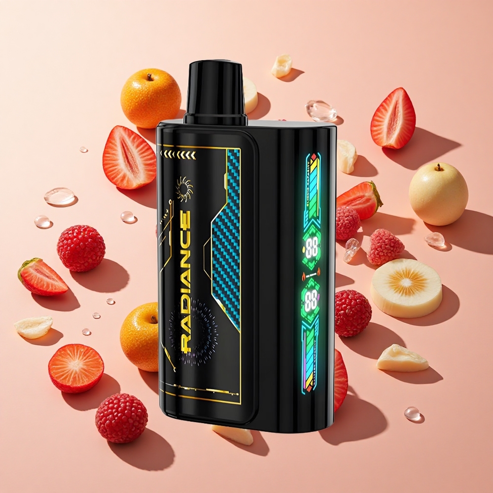 JNR Radiance 31000 Puffs Mixed Berries (פירות יער) 28ml (מ"ל) wholesale Israelסליל רשת כפול