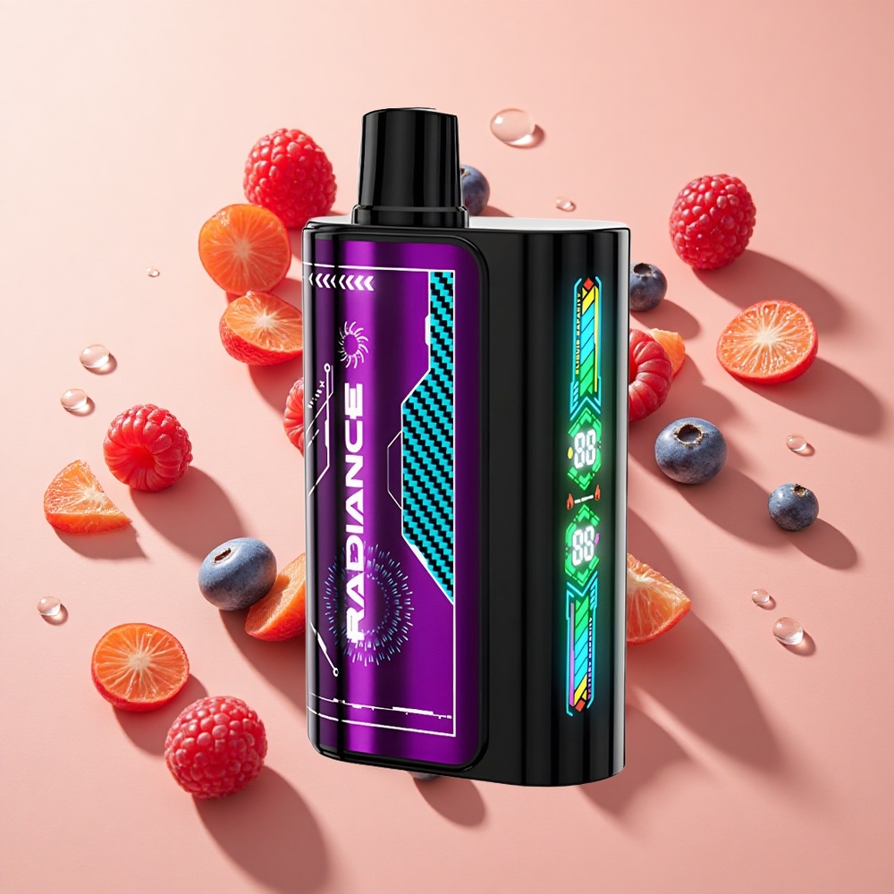 JNR Radiance 31000 Puffs פטל חמוץ אוכמניות wholesale Israel סוללה נטענת 950 mAh