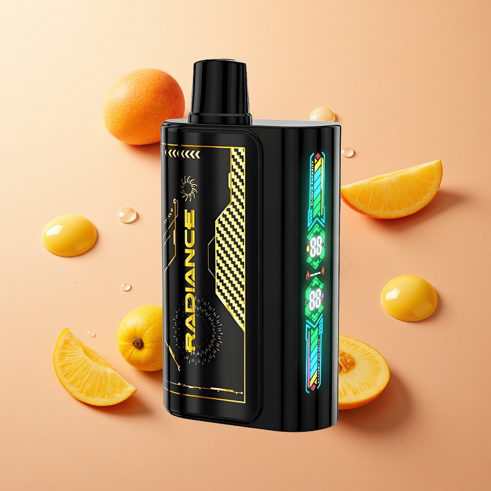 JNR Radiance 31000 Puffs אפרסק מנגו אננס wholesale Israel סוללה נטענת 950 mAh