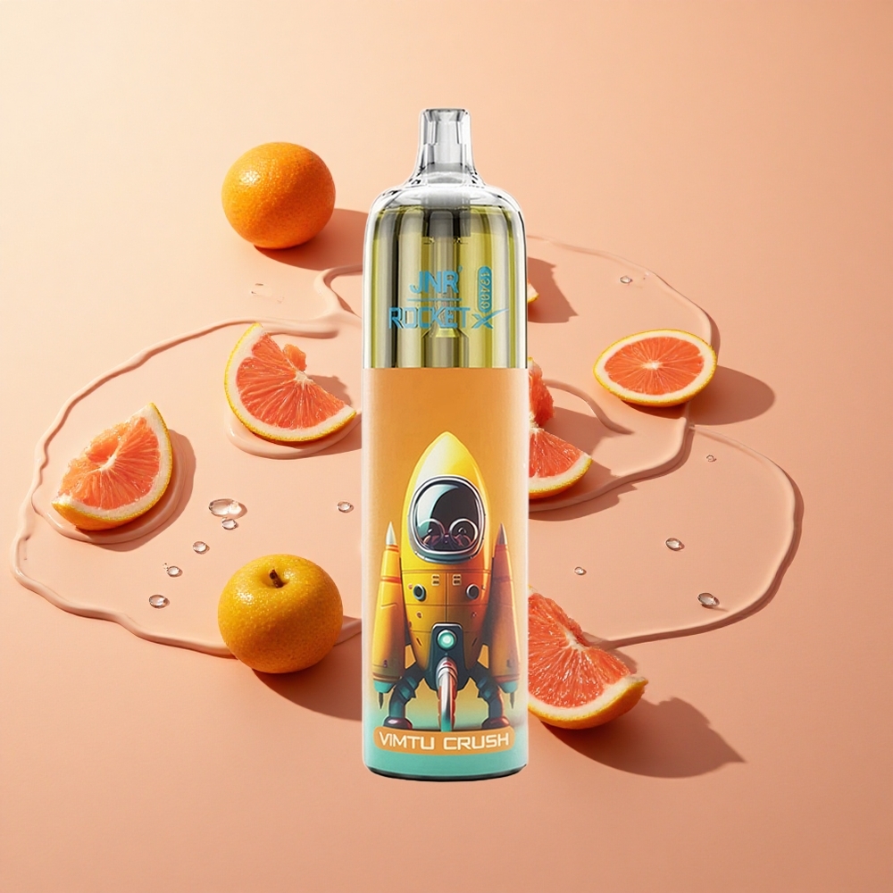 JNR Rocket-X 12400 Puffs Vimtu Crush תאורת RGB סיטונאי ישראל סוללה 850mAh