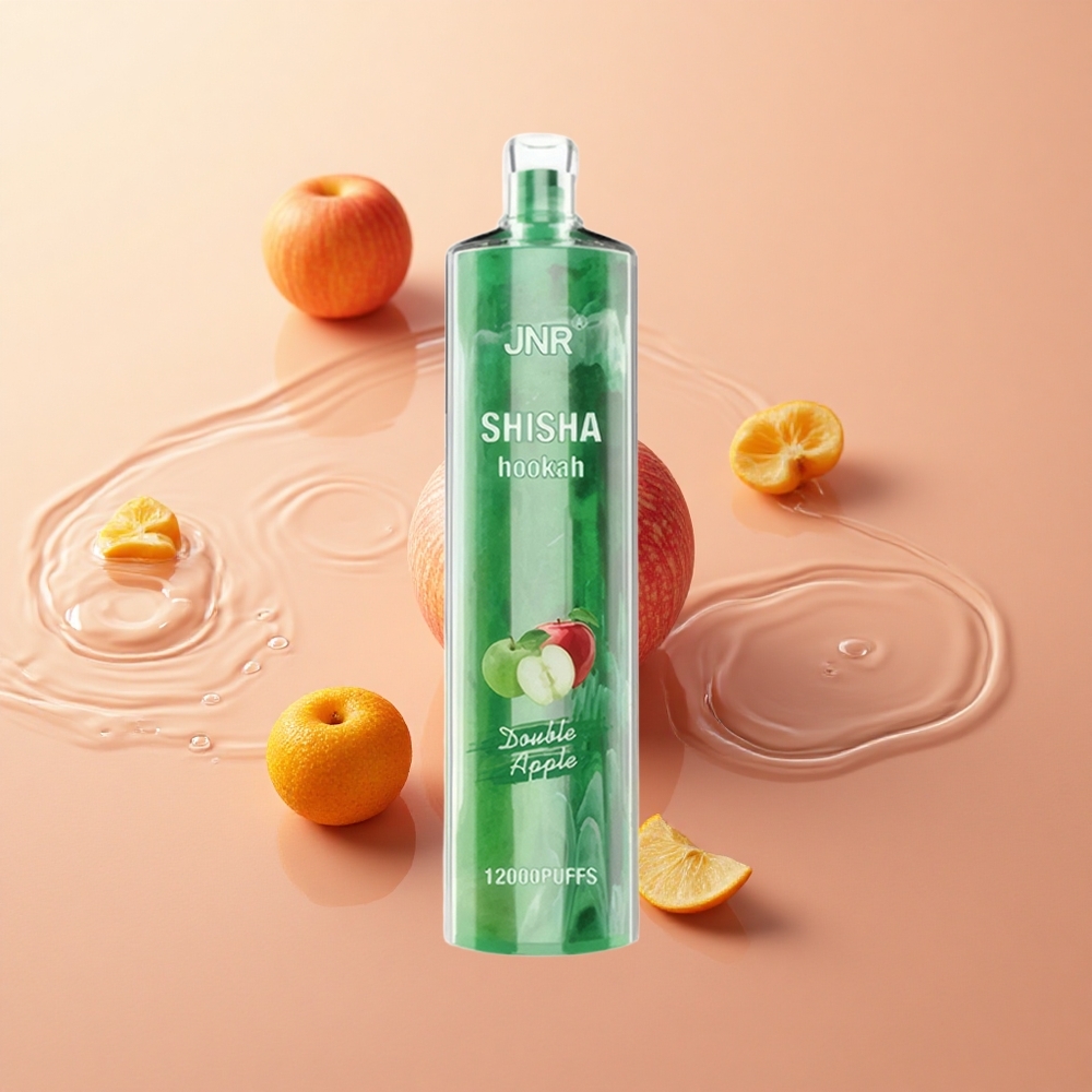 JNR Shisha Hookah 12000 Puffs תפוח כפול wholesale Israel 750mAh 24ml