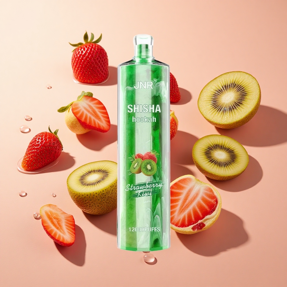 JNR Shisha Hookah 12000 Puffs תות-קיווי wholesale Israel 750mAh 24ml
