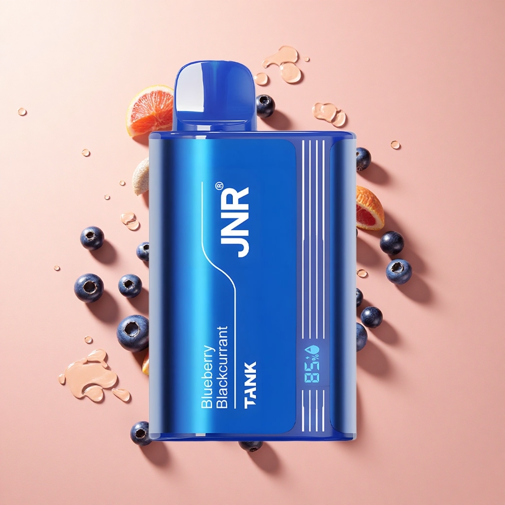 JNR Tank 10000 Puffs דומדמניות כחולות-שחורות wholesale Israel סוללה 650mAh