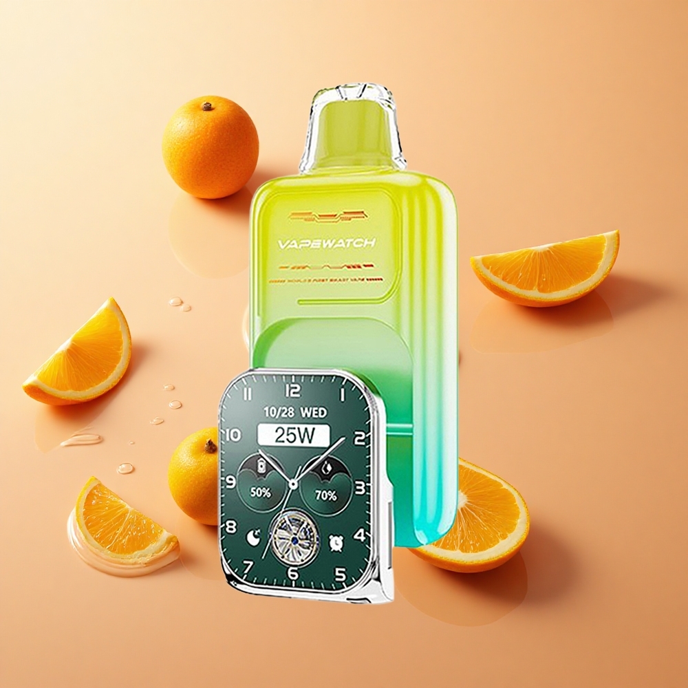 JNR Vape Watch 30000 Puffs תפוז מנגו סוללה 1000mAh סליל דו-רשת wholesale Israel