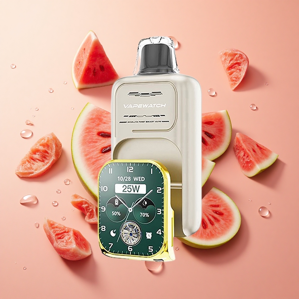 JNR Vape Watch 30000 Puffs אבטיח קרחסליל רשת כפול wholesale Israel