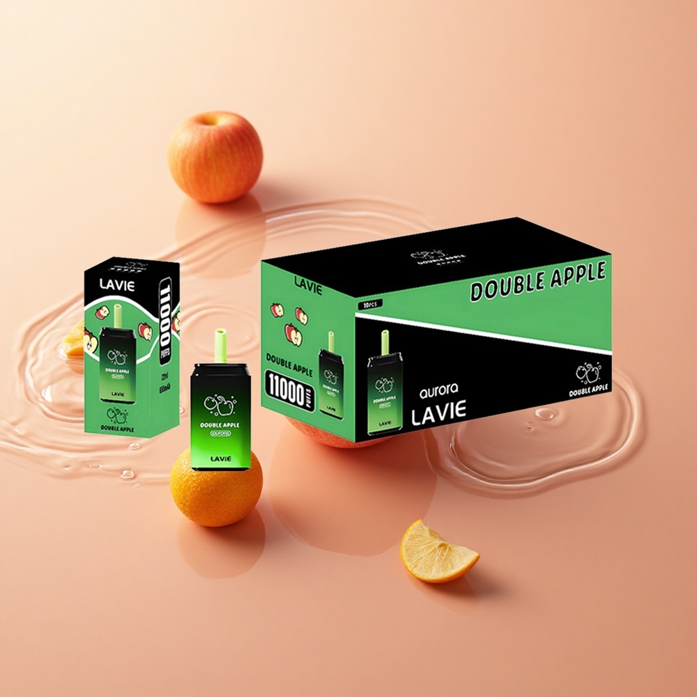 LAVIE Aurora 11000 Puffs תפוח כפול wholesale Israel 650mAh 22ML