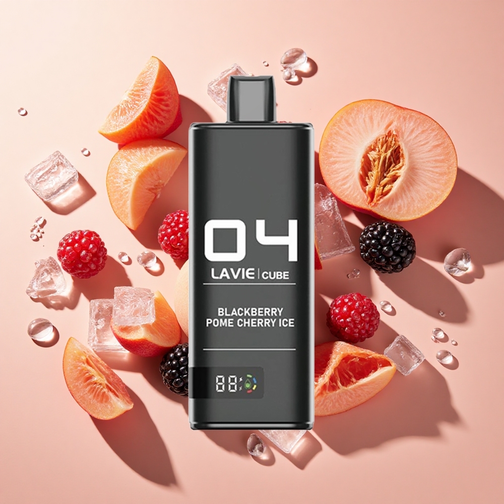 Lavie Cube 20000 Puffs פטל רימון דובדבן קרח wholesale Israel 28ML 600mAh