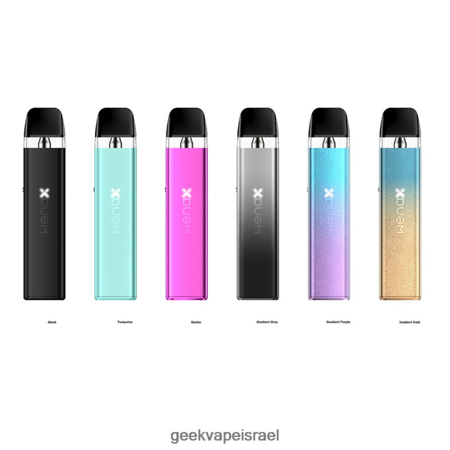 Geek Bar Flavors | ערכת mini wenax q 1000 mah 2 מ\"ל GeekVape שָׁחוֹר 04D40480