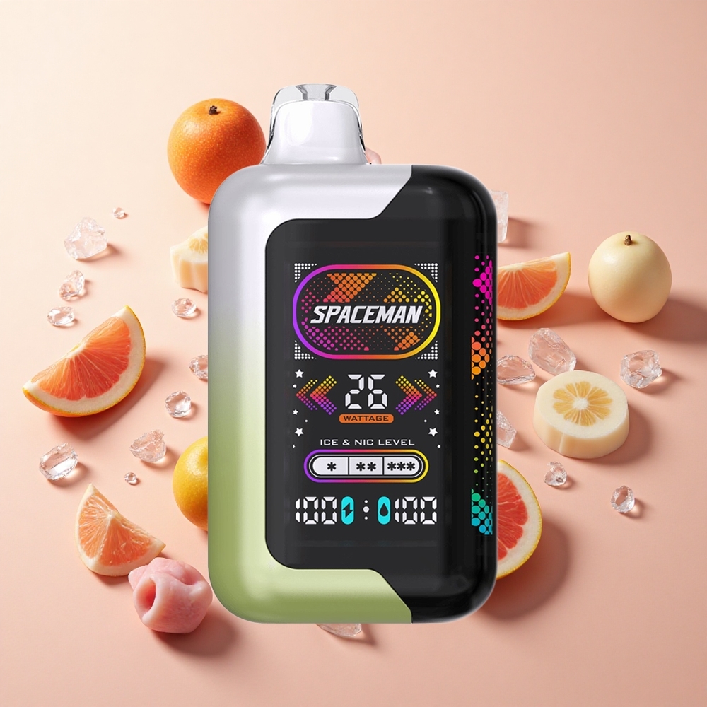 SMOK SPACEMAN SP40000 40000 Puffs ענב לבן קרח wholesale Israel 20ml 1000mAh