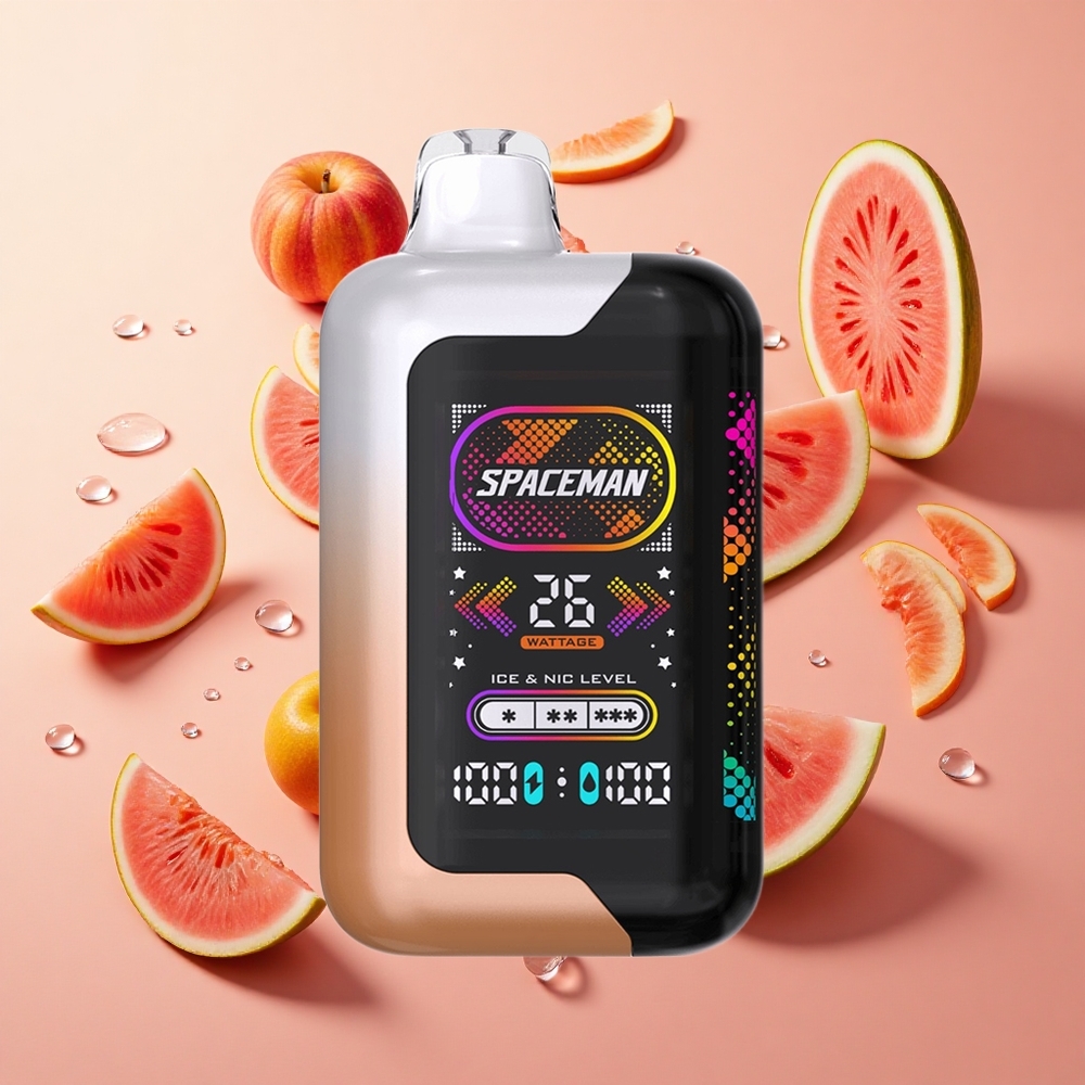 SMOK SPACEMAN SP40000 40000 Puffs אפרסק עסיסי אבטיח wholesale Israel 2.28" LED