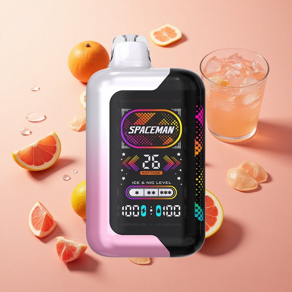 SMOK SPACEMAN SP40000 40000 פְּעִימוֹת לִימוֹנָדָה וָרוֹד wholesale Israel 20ml 1000mAh