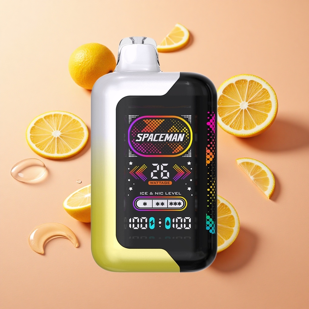 SMOK SPACEMAN SP40000 Vape חד פעמי לימון פופ 40000 Puffs wholesale Israel סוללה 1000mAh