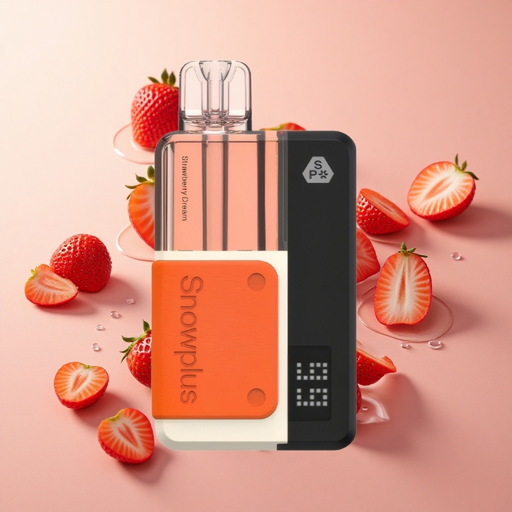 Snowplus Swift 15000 פתיתים תות חלום wholesale Israel סוללה 1000 mAh נפח נוזל 2+10 מ"ל